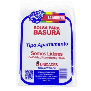 BOLSA APARTAMEN NEGRA L/M 55*60*12u P*36